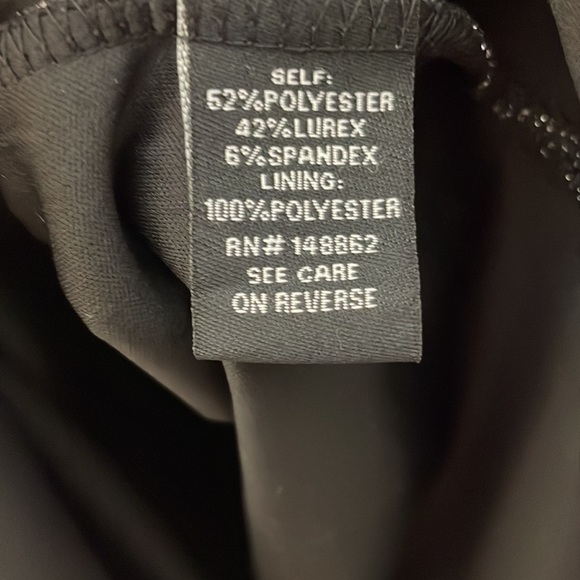 Torrid 2 GLITTER silver RIBBED KNIT PENCIL SKIRT - Picture 5 of 7